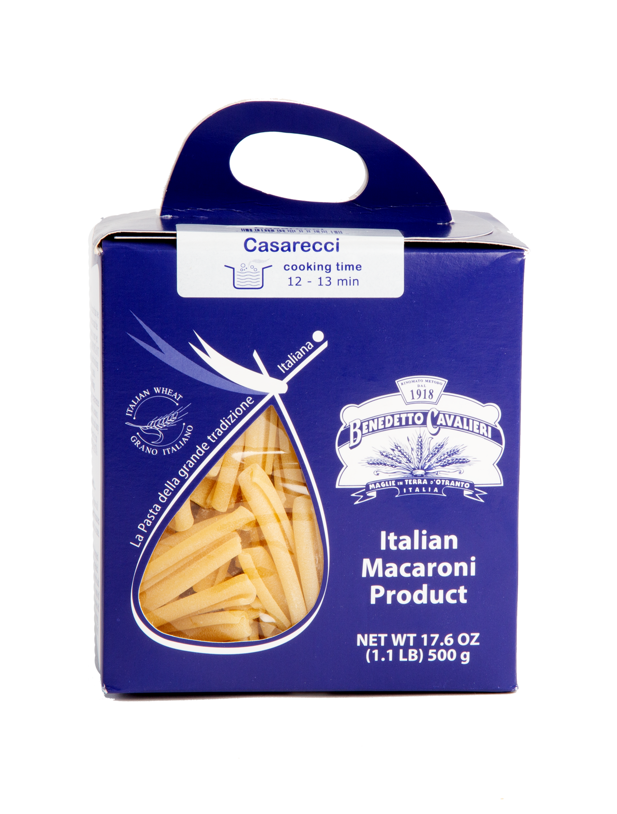 Benedetto Cavalieri Casarecci Pasta | Ditalia Fine Italian Imports