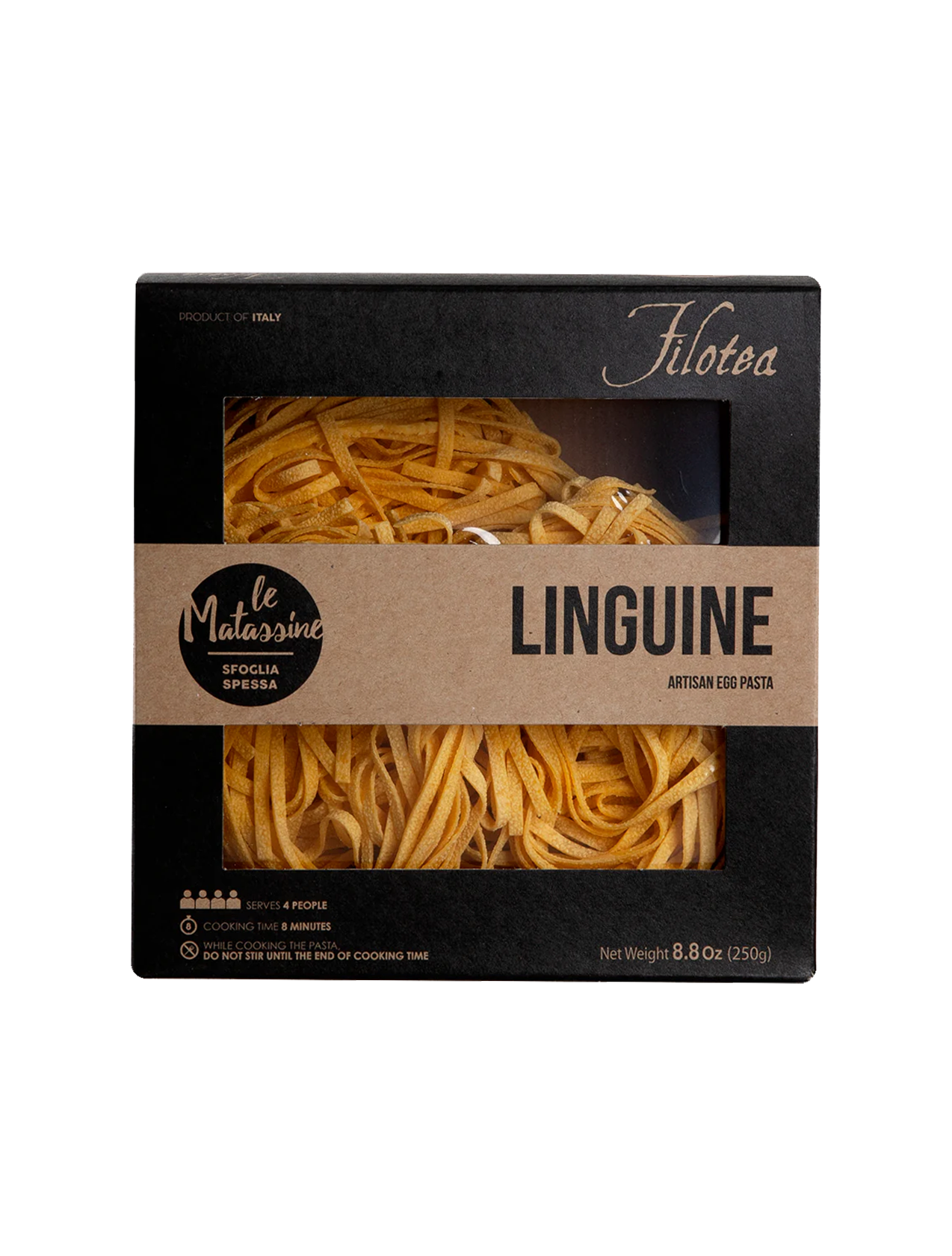 Filotea Linguine Egg Pasta | Ditalia Fine Italian Imports