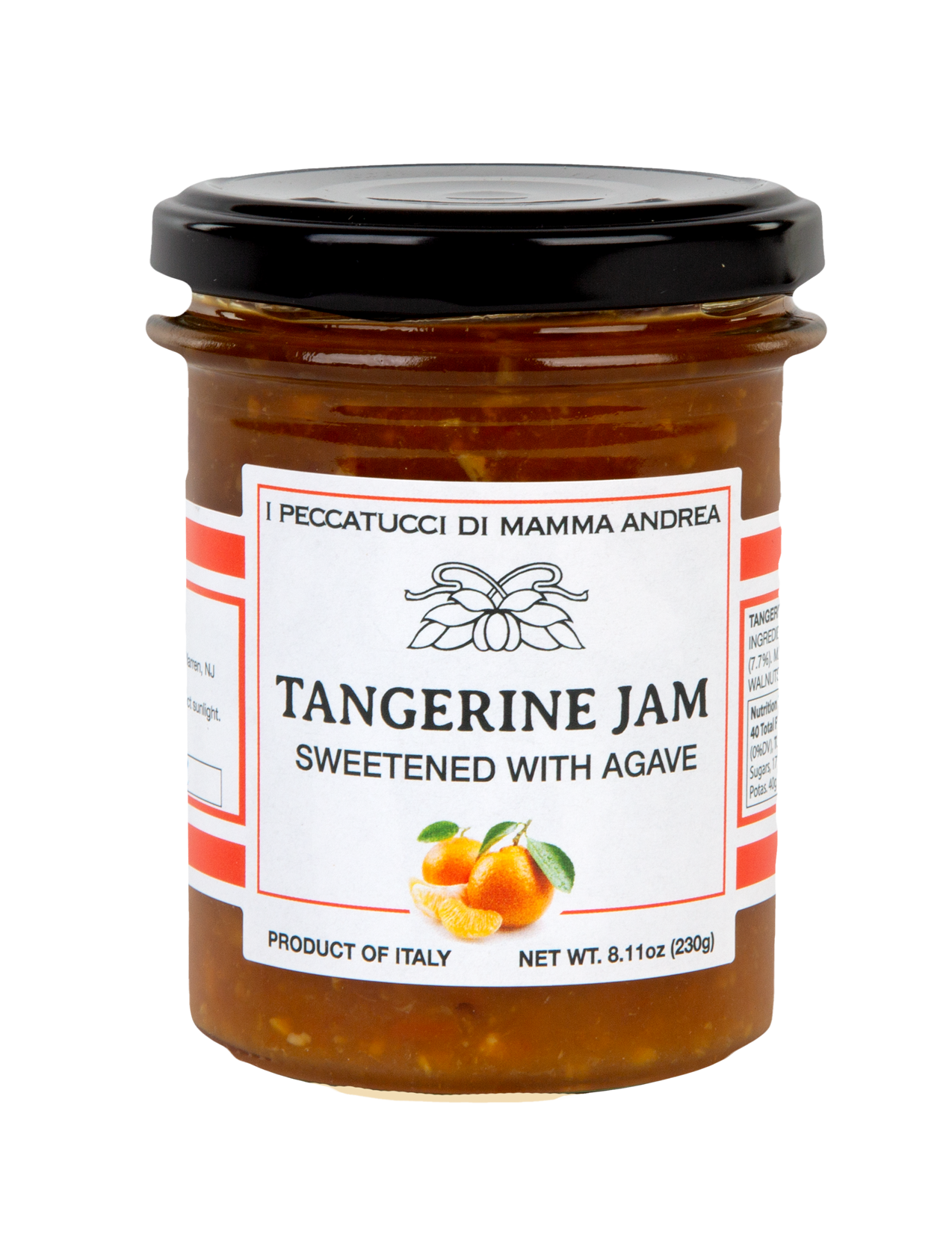 Tangerine Jam Sweetened with Agave
