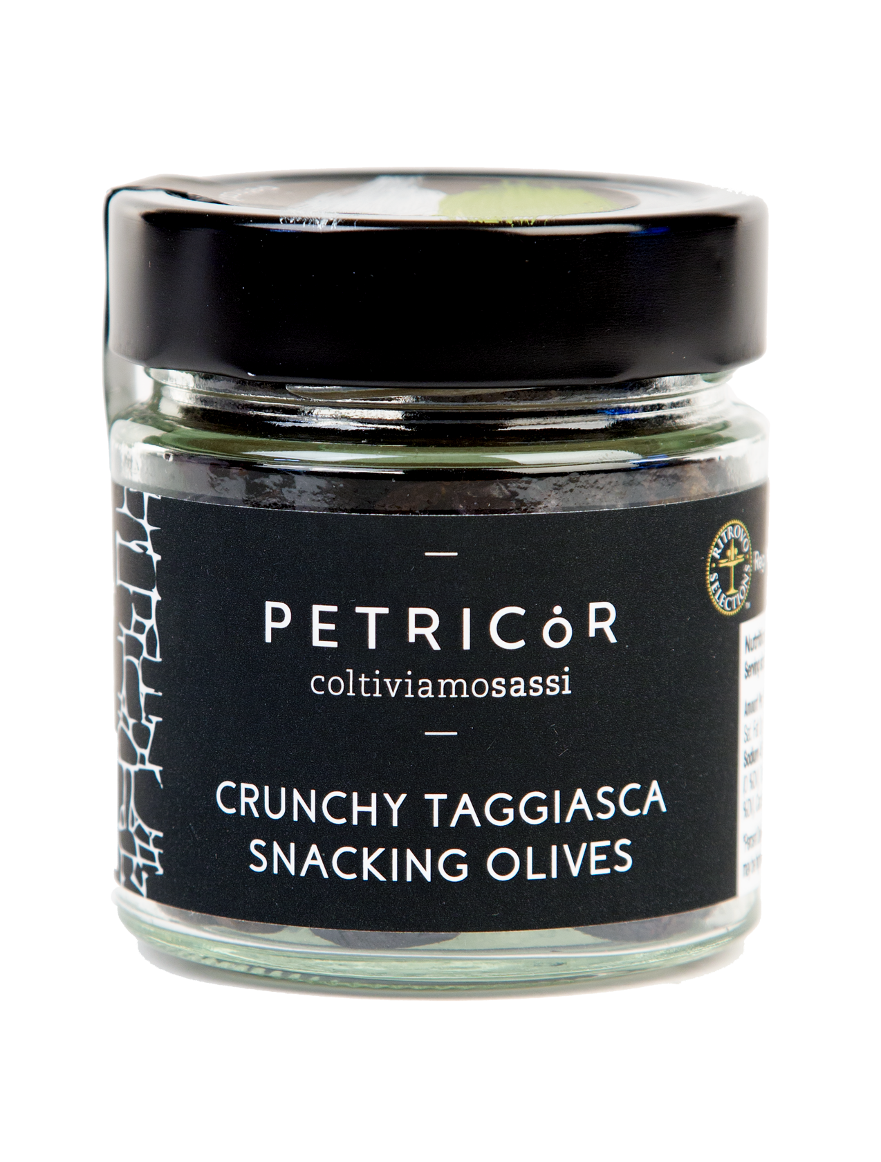 Petricor Ligurian Crunchy Taggiasca Olives | Ditalia Italian