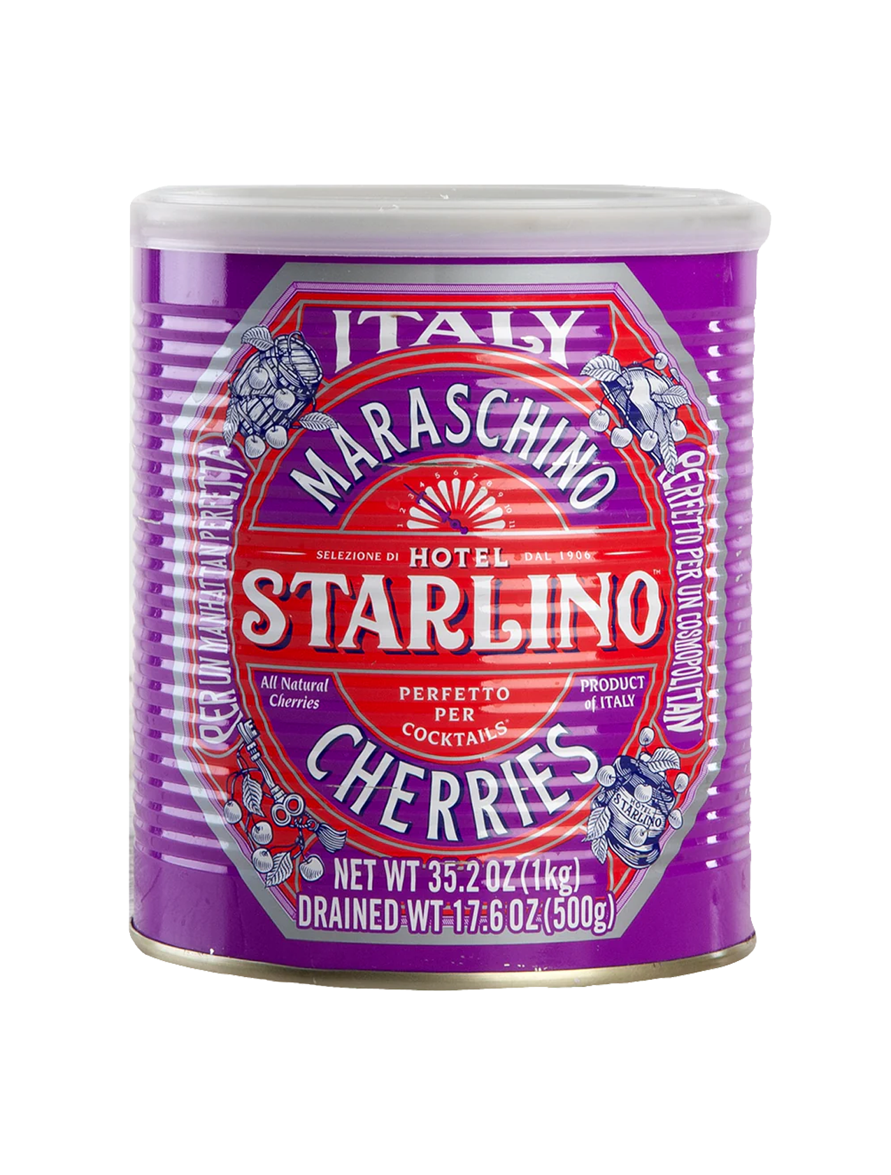 Hotel Starlino Italian Maraschino Cherries in Syrup | Buy Online