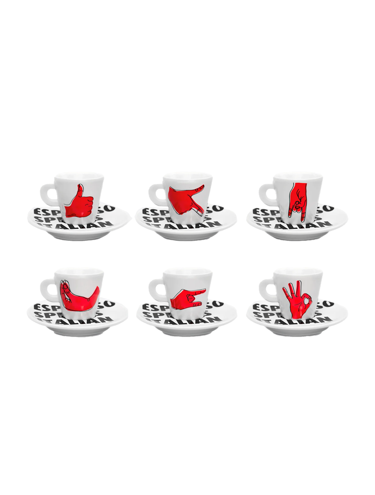 Lot De 4 Tasses à Expresso Fidenza Oslo 10cl - Italie - Non Utilisées (bon état) - Dans Leur Boîte