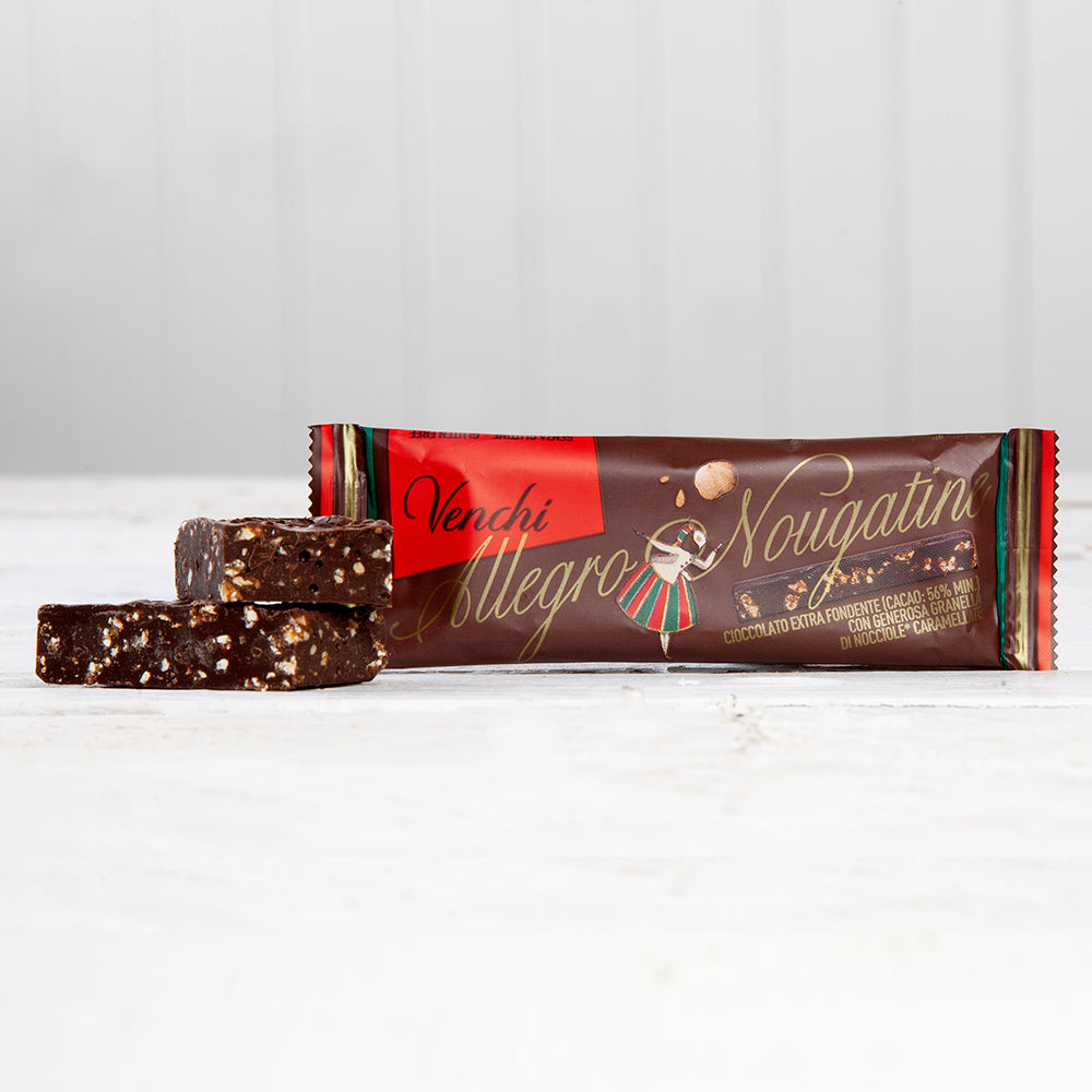 Venchi Dark Allegro Nougatine Chocolate | Ditalia – Ditalia