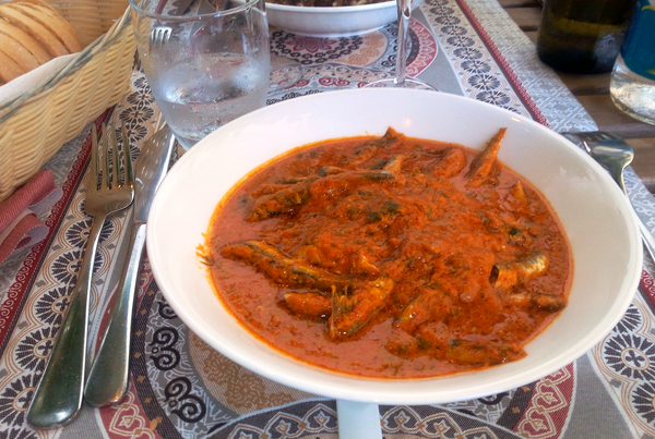 Bagnun (Anchovy Soup)