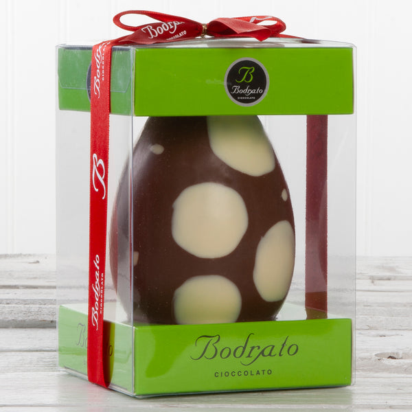 Milk Chocolate Polka Dot Decorated Easter Egg - 3.88 oz