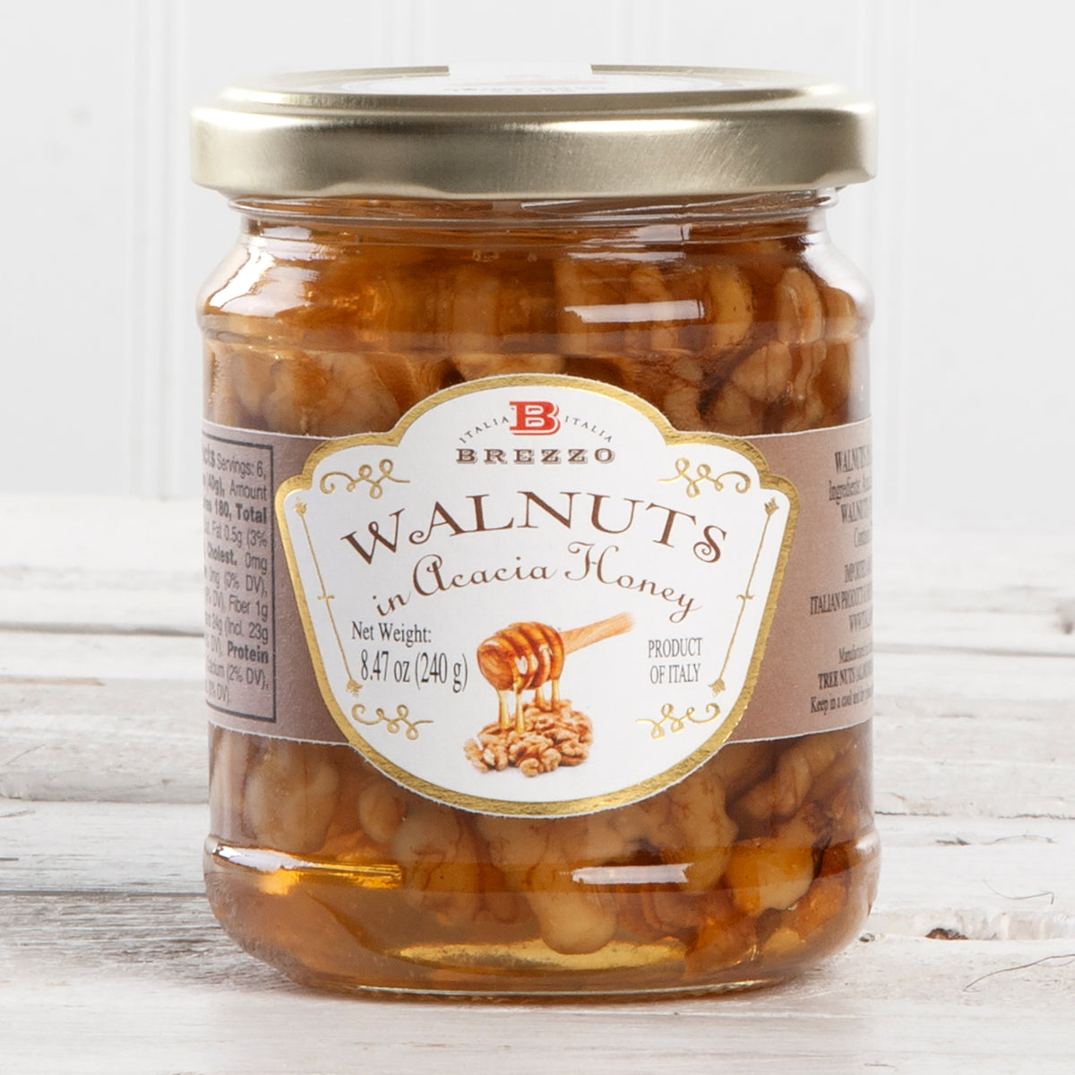 Brezzo Brezzo Walnuts in Acacia Honey | Ditalia Italian Imports – Ditalia ...