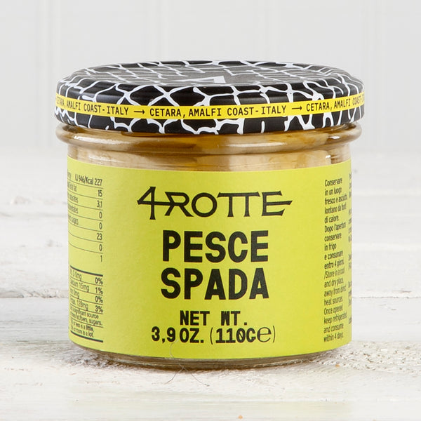 4 Rotte Swordfish Fillets in Olive Oil - 3.88 oz