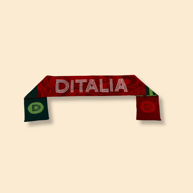 Ditalia Double Sided Stadium Knit Scarf