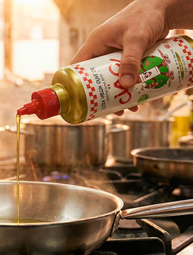 Cooking Extra Virgin Olive Oil (Sicily) - 25.3 oz Squeezable Bottle