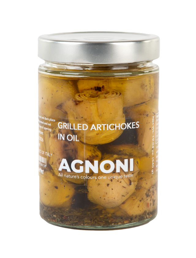 Grilled Artichokes in Oil - 19 oz