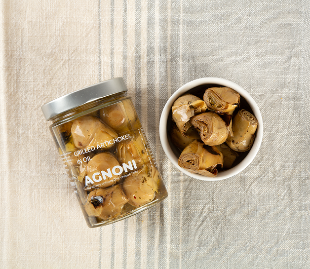 Grilled Artichokes in Oil - 19 oz