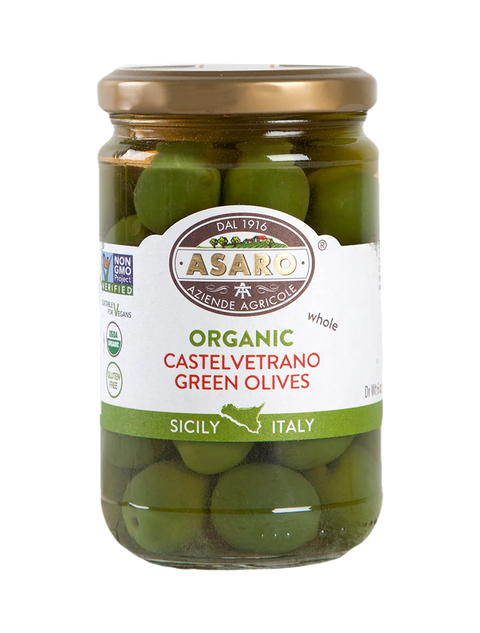 Italian Organic Castelvetrano Green Olives from Sicily | Ditalia
