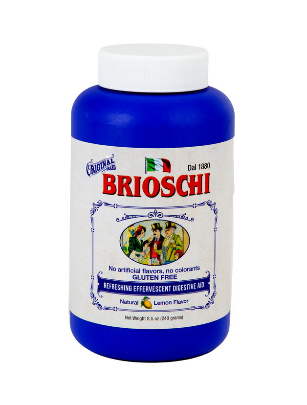 Brioschi Lemon Flavored Effervescent Plastic Bottle - 8.5oz