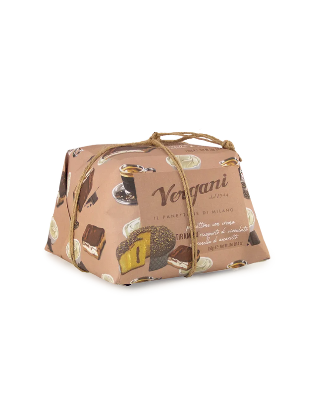 Packaged bread with 'Vergani' branding on a white background