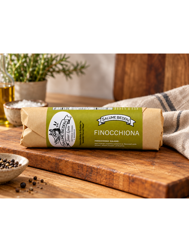 Salume Beddu Finocchiona Salame - 4.5 oz