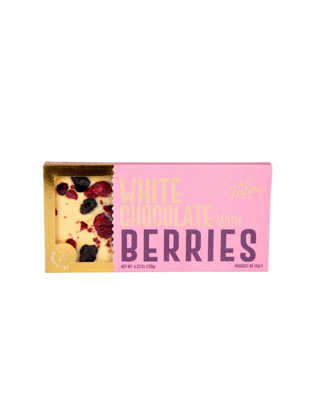 White Chocolate Bar with Berries - 4.23 oz