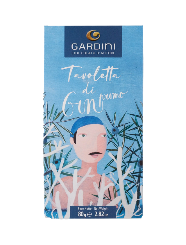 Dark Chocolate Bar with Gin "Gin Primo" - 2.82 oz
