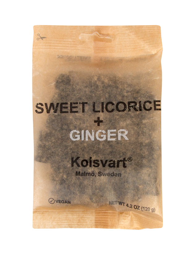 Sweet & Ginger Swedish Licorice - 4.2oz
