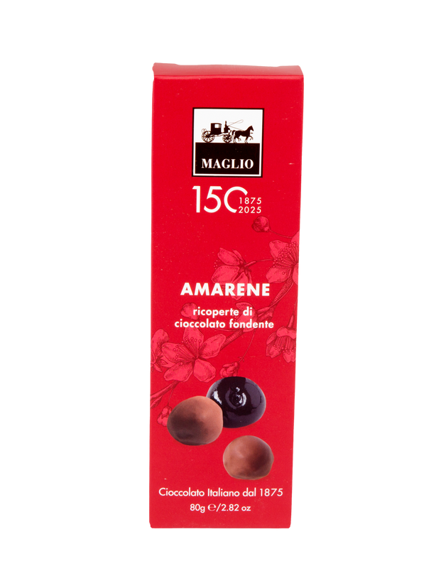 Chocolate Covered Black Amarena Cherries - 2.82 oz