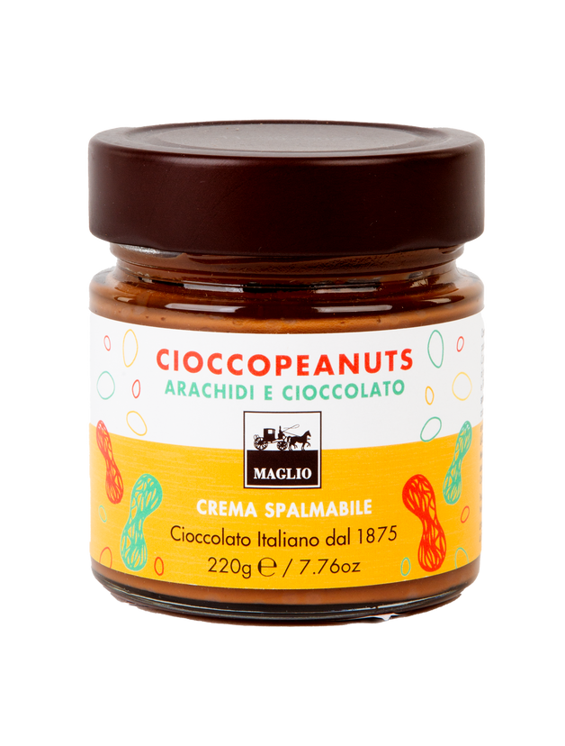 Cioccopeanuts Peanut and Chocolate Spread - 7.76 oz