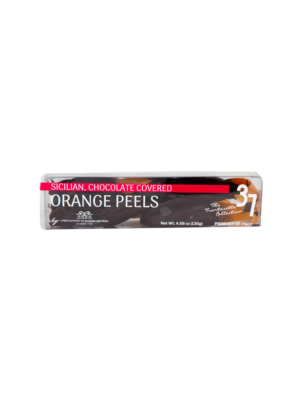 Sicilian Chocolate Covered Orange Peels - 4.58 oz