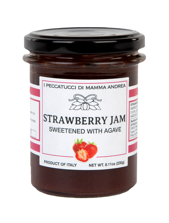 Strawberry Jam Sweetened with Agave - 8.11 oz
