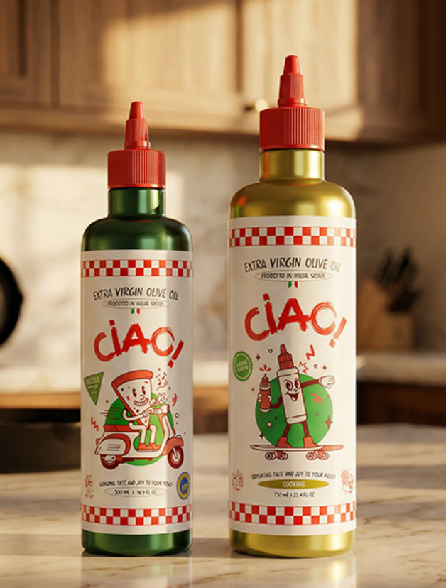 CIAO! Kitchen Set Extra Virgin Olive Oil (Sicily)
