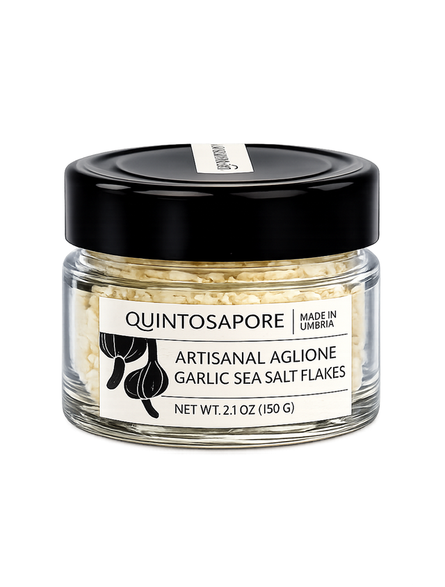 Aglione Garlic Sea Salt Flakes - 2.12 oz