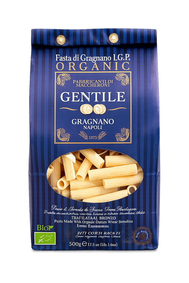 Ziti Corti Rigati Pasta di Gragnano IGP - 17.6 oz