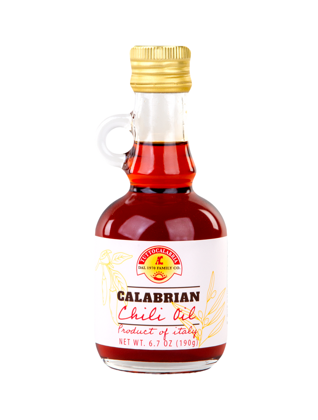 Spicy Calabrian Extra Virgin Olive Oil - 6.7 oz
