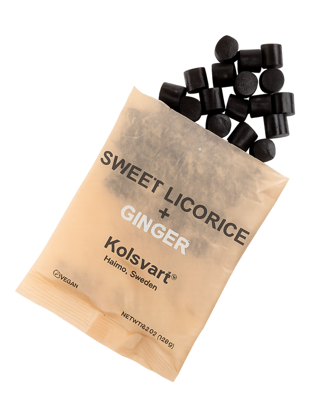 Sweet & Ginger Swedish Licorice - 4.2oz