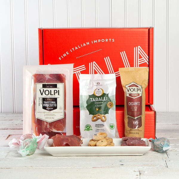 Volpi Salume & Tarallini Antipasti Gift Box | Set of 3