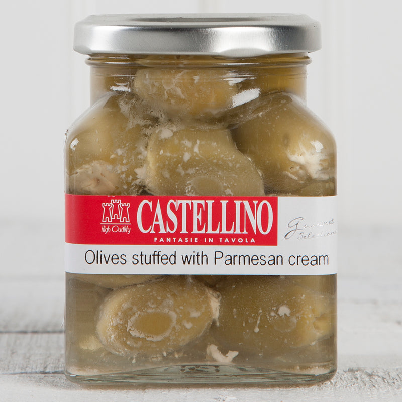 Olives Stuffed with Parmesan Cream - 10 oz