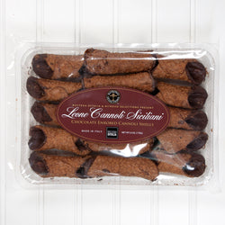 Chocolate Enrobed Cannoli Siciliani 15 pack - 6 oz