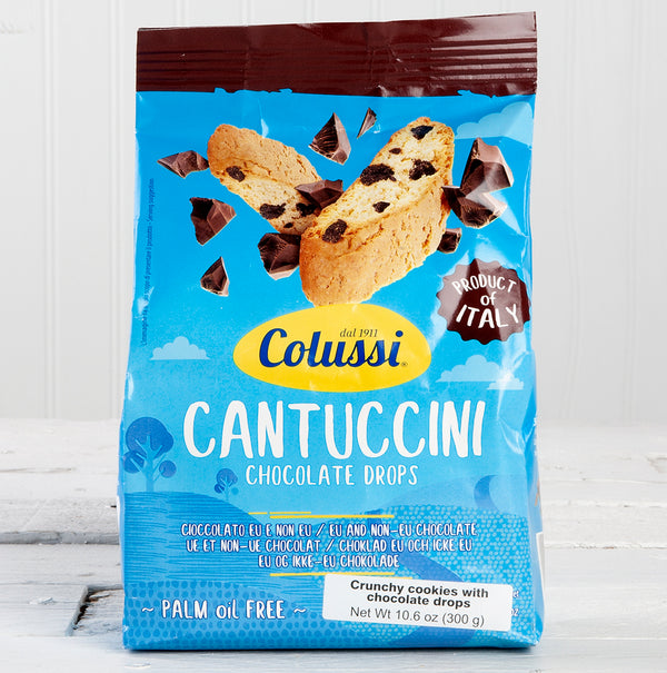 Crunchy Chocolate Drop Cantuccini Cookies - 10.5 oz