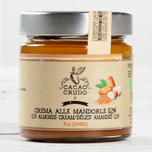 Organic 82% Raw Sicilian Almond Cream - 7 oz