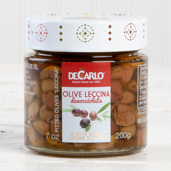 Pitted Leccina Olives in Extra Virgin Olive Oil - 7 oz