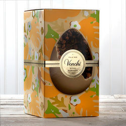 White Chocolate with Salted Hazelnuts, Pistachio and Almonds Easter Egg - 17.6 oz