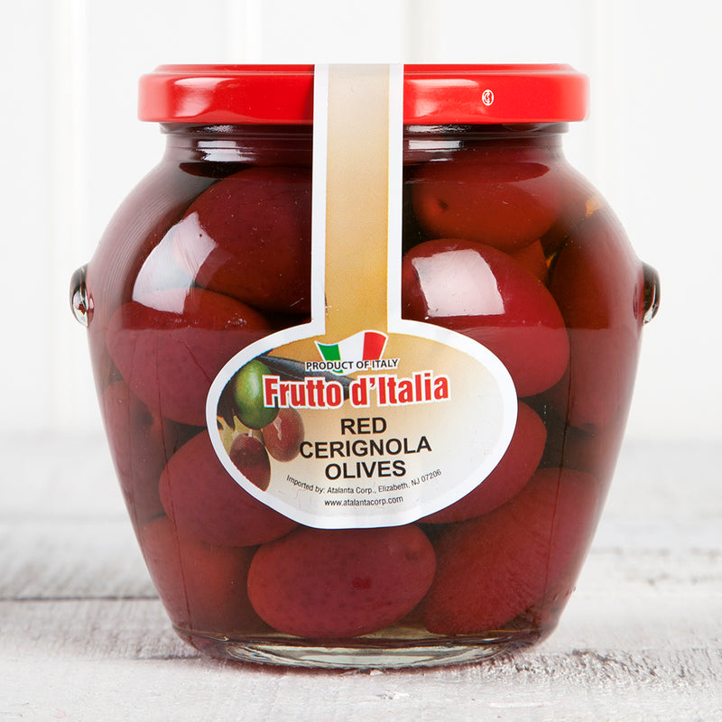 Red Cerignola Olives - 13oz