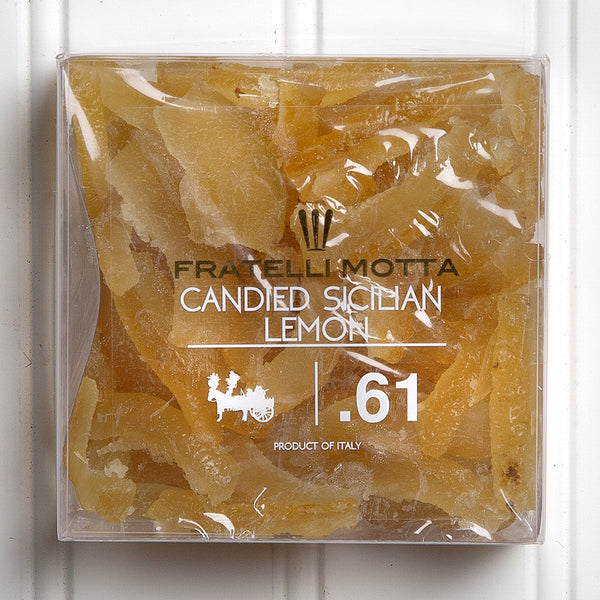 Candied Sicilian Lemon Peels - 5.8 oz