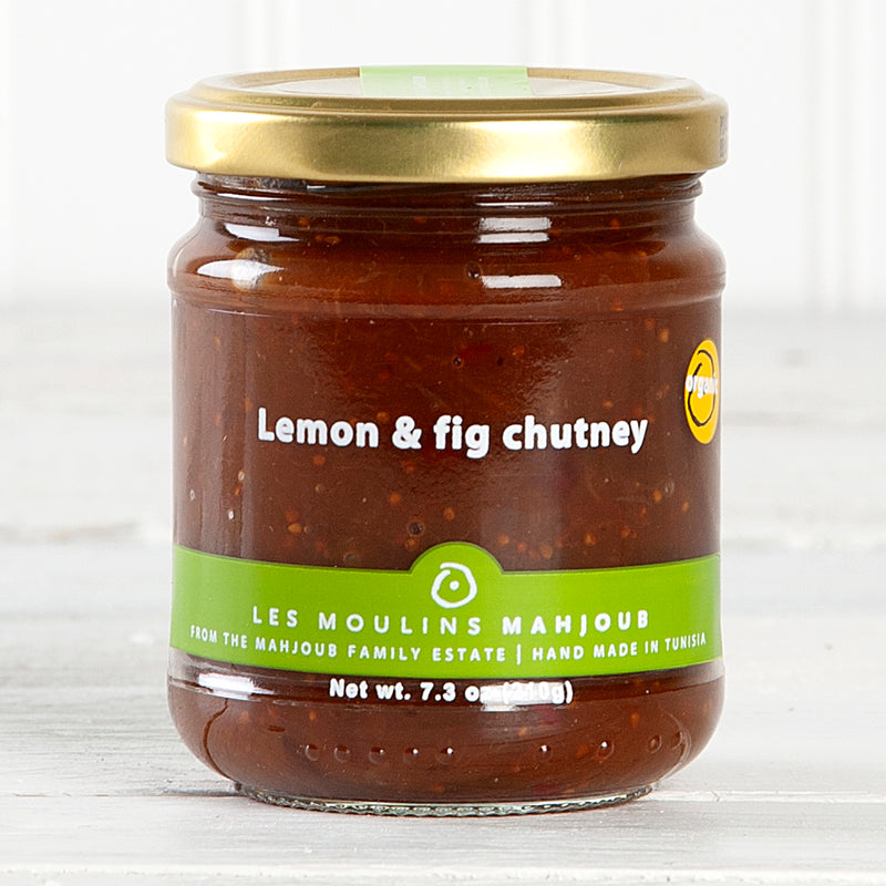 Organic Lemon and Fig Chutney - 7.3 oz