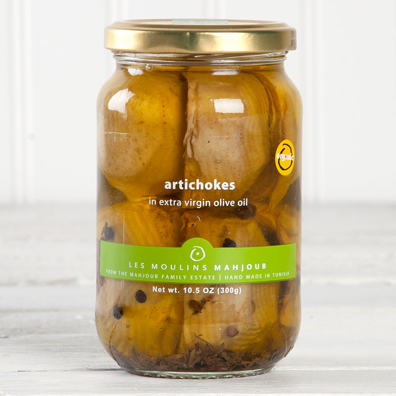 Organic Artichokes in Extra Virgin Olive Oil - 10.5 oz