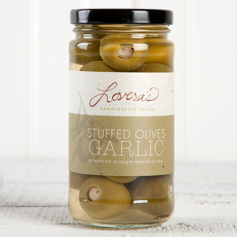 Garlic Stuffed Olives - 12oz