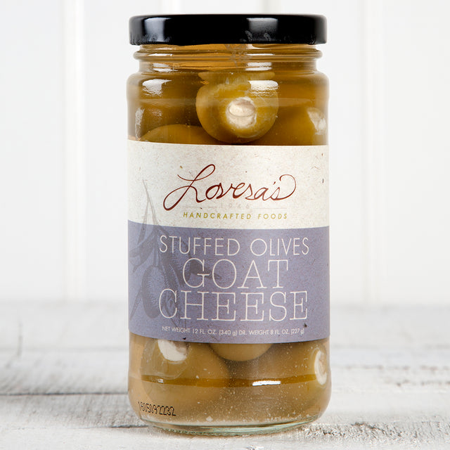 Goat Cheese Stuffed Olives - 12oz