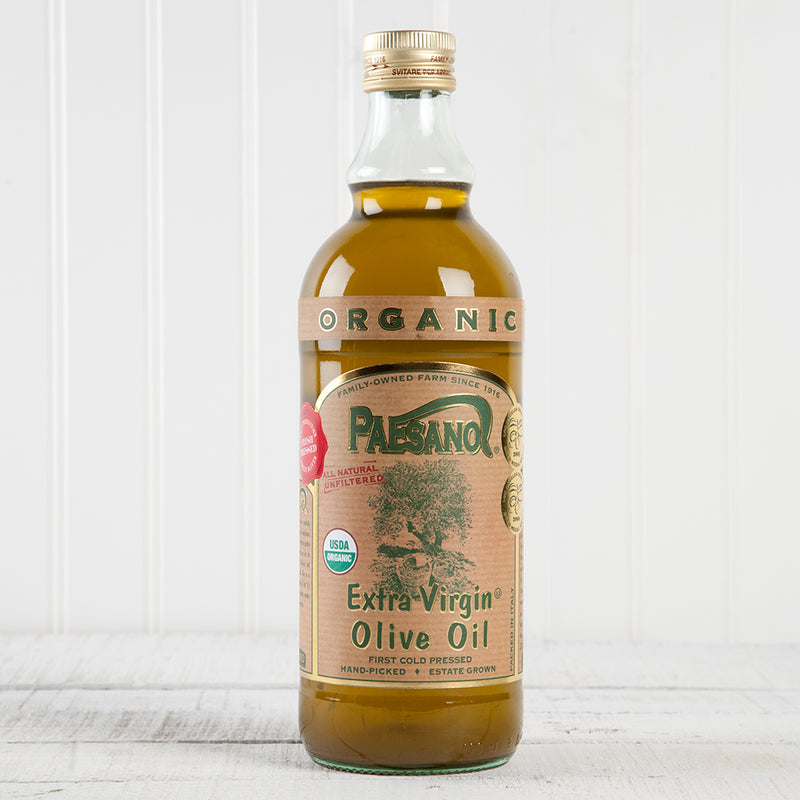 Organic Unfiltered Extra Virgin Olive Oil (Sicily) - 34 oz