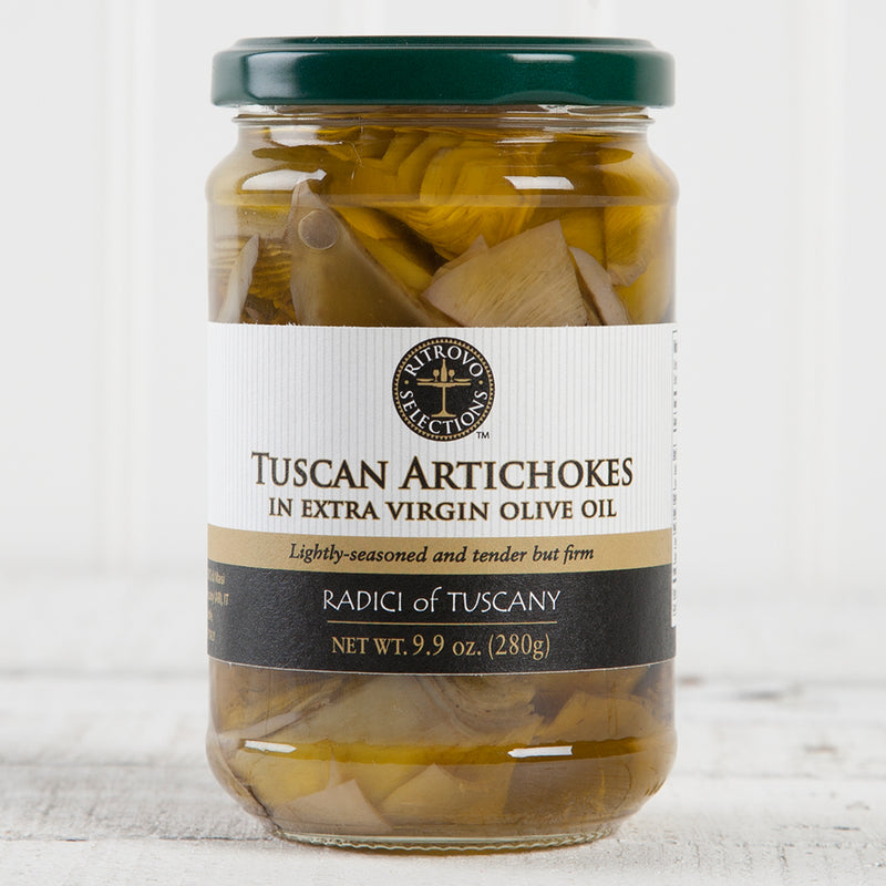 Tuscan Artichokes in Extra Virgin Olive Oil - 10oz