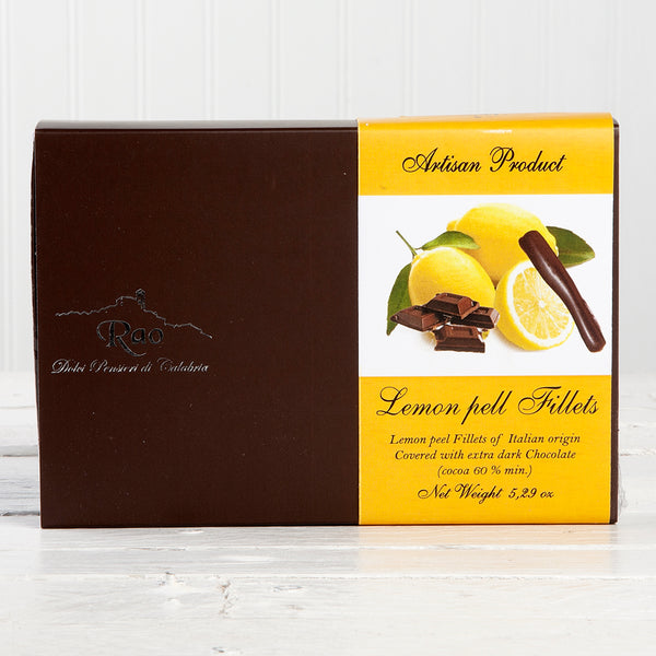 Dark Chocolate Covered Lemon Peels - 5.2 oz