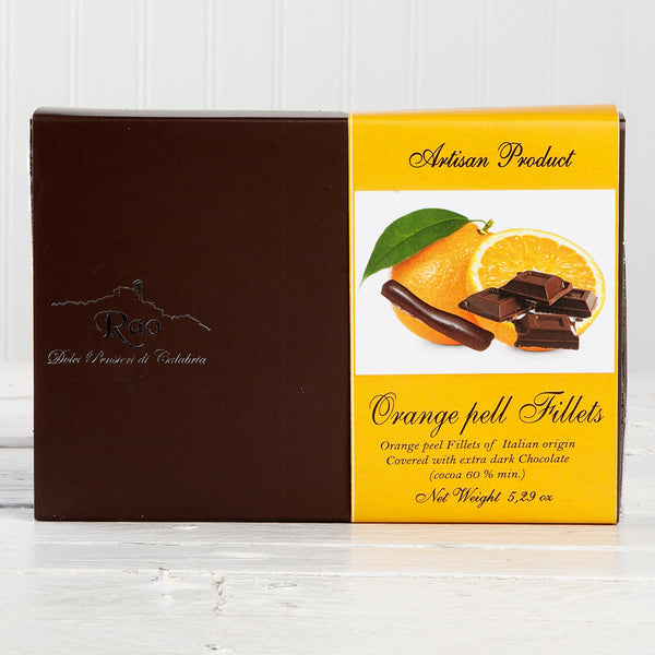 Dark Chocolate Covered Orange Peels - 5.2 oz