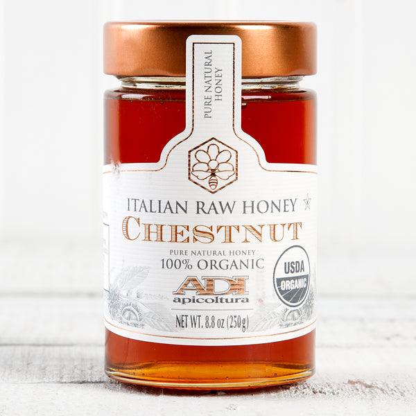 Raw Organic Chestnut Honey - 8.8 oz