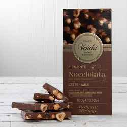 Nocciolata Milk Chocolate with Whole Hazelnuts Bar - 3.52 oz